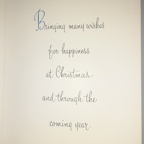 MCM Vintage Christmas Cards * 5 Boxed Cards / 4 Envelopes * Stardust c1950-60 - Picture 10 of 13